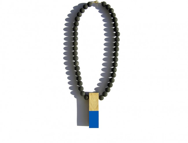 lava rectangle necklace