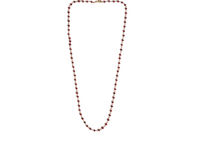 rozario red quartz necklace