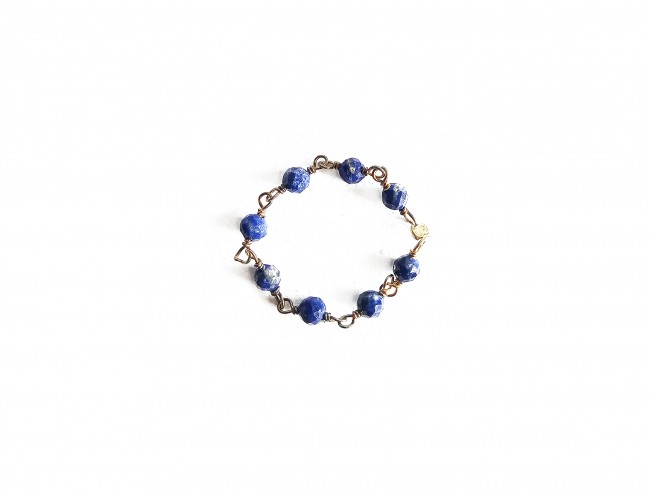 lapis rozario  chain ring