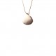 clam shell 14K gold necklace
