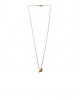 little screw shell 14K gold necklace