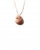 moon shell 14K gold necklace