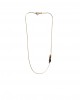 black gold beads chain necklace 