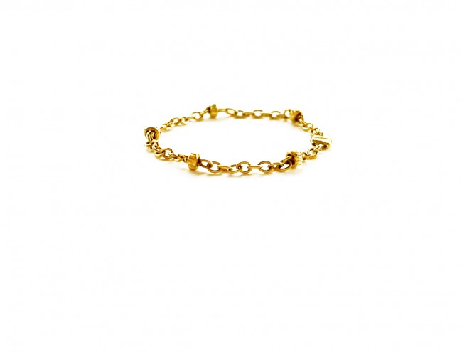 gold chain ring 1