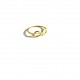 infinity 14K gold ring