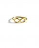 infinity 14K gold ring