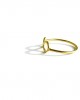 infinity 14K gold ring