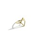 rhombus 14K gold ring