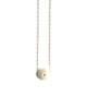 14K chain sea urchin necklace 