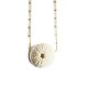 14K chain sea urchin necklace 