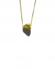 gold heart chain necklace