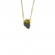 gold heart chain necklace