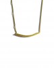 little linear gold necklace 