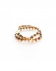 double gold hematite arrow gloss bracelet