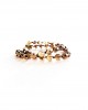 double gold hematite arrow gloss bracelet