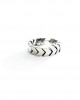 silver arrow gloss ring