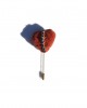 colorful heart clasp